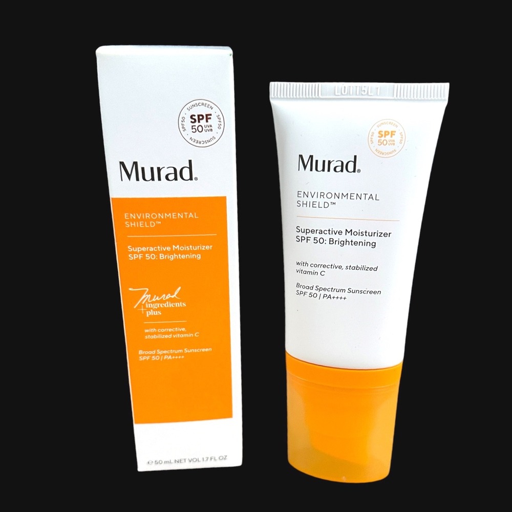 Murad Environmental Shield Superactive Moisturizer SPF 50 Brightening 1.7oz New